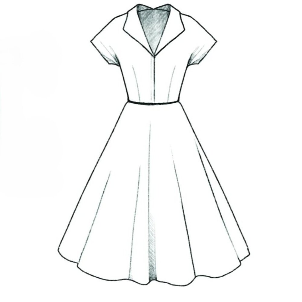 Custom Doris Dress in Muholland Plaid